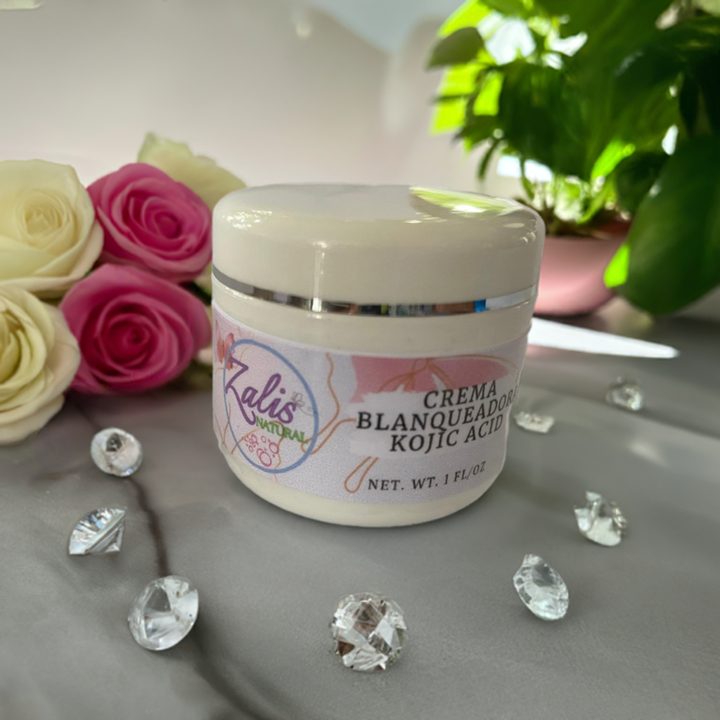 Crema Blanqueadora con Ácido Kójico 100% Natural 1 oz