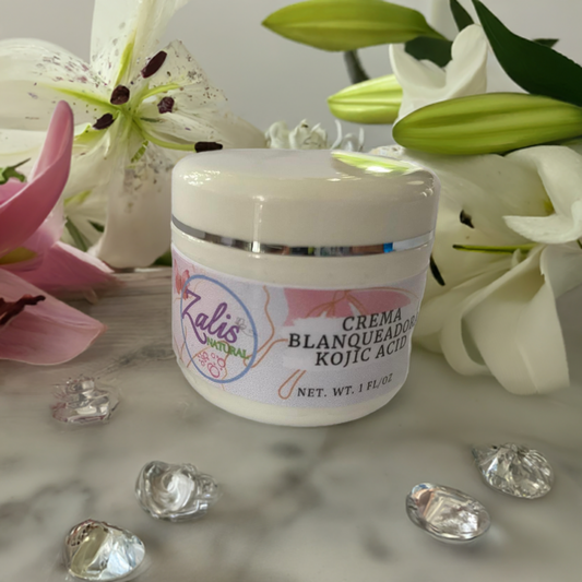 Crema Blanqueadora con Ácido Kójico 100% Natural 1 oz