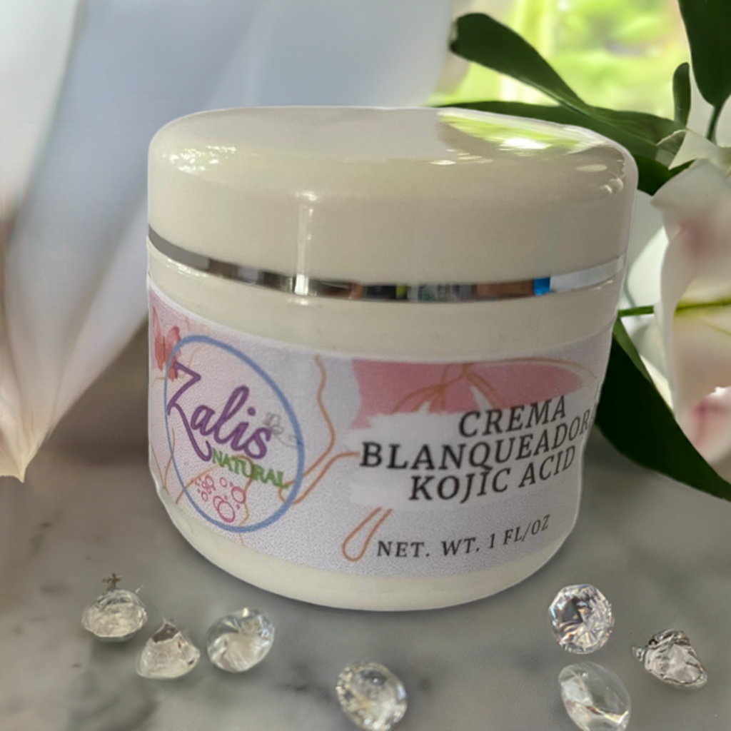 Crema Blanqueadora con Ácido Kójico 100% Natural 1 oz