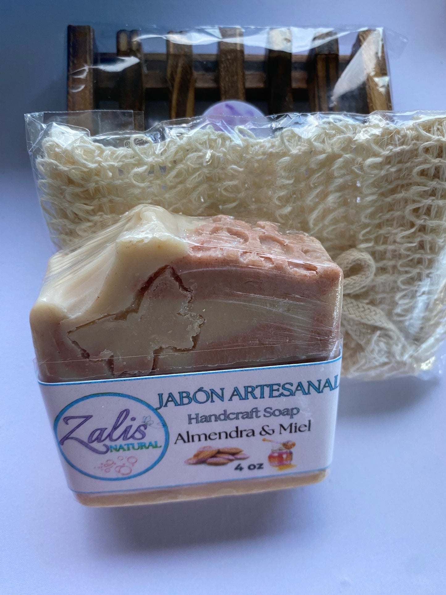 Handcrafted Almond and Honey Soap | Natural Hydration for Soft and Radiant Skin | Zalis Natural