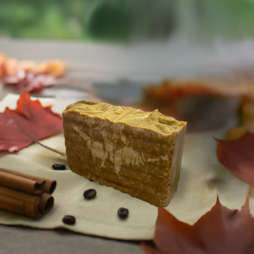 Jabón Artesanal de Calabaza & Pumpkin Spice, 100% Natural y Orgánico – Piel Suave con Aroma de Temporada de Otoño