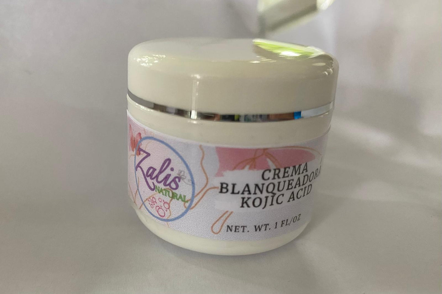 Crema Blanqueadora con Ácido Kójico 100% Natural 1 oz